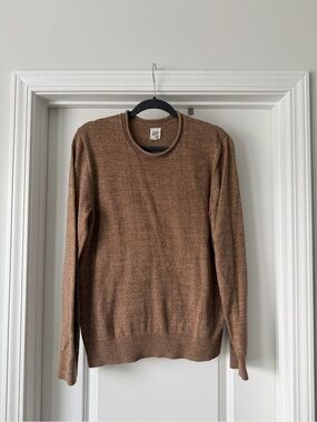 GAP Men's Rollneck Crewneck Sweater - Brown